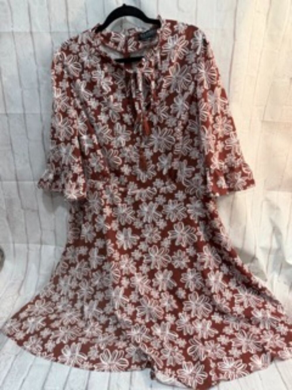 ELOQUII Size 18 Floral Boho Dress